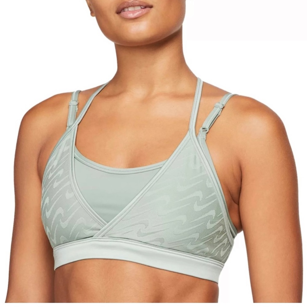 NWT Nike Dri-Fit Indy Bra in light green